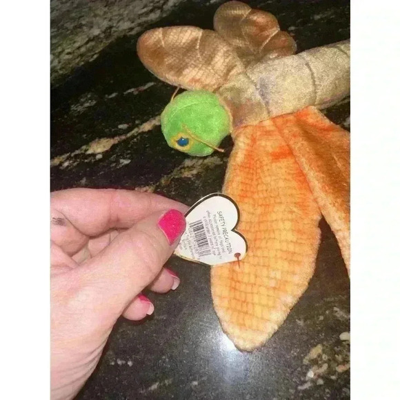 Ty Beanie Baby “GLOW” The Firefly Mint W/Tag - Picture 6 of 10